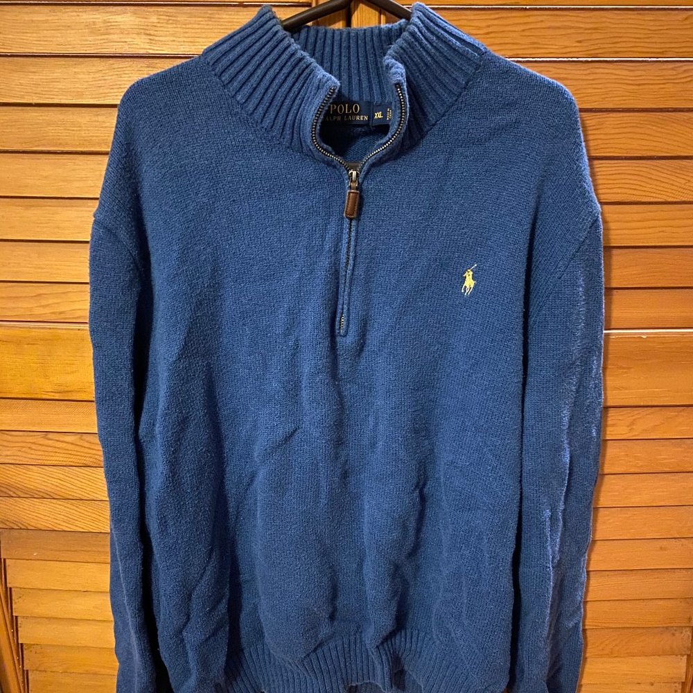 Ralph Lauren Quarter Zip Sweater